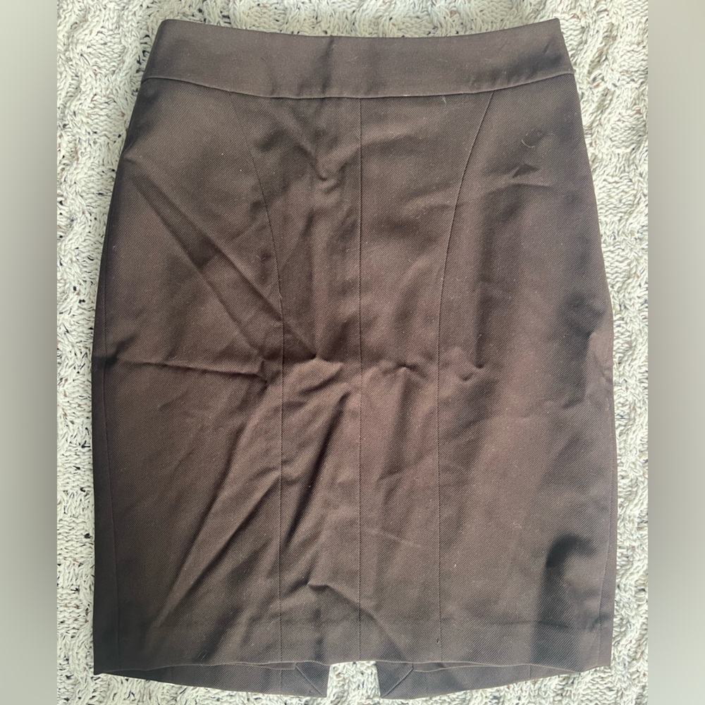 The Limited Brown Pencil Skirt
